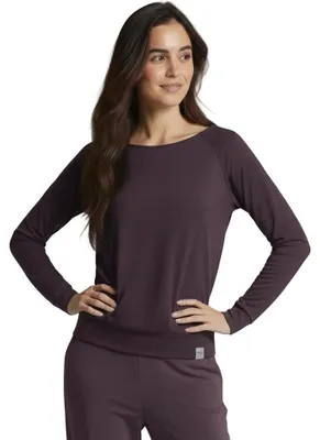 Produktbild von Yoga-Longsleeve "ala" - elderberry