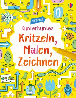 Produktbild von Kunterbuntes Kritzeln, Malen, Zeichnen