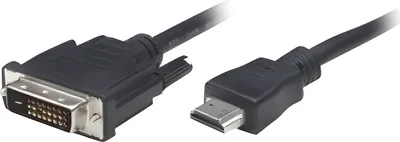 Immagine prodotto di Techly ICOC-HDMI-D-010 Cavo Techly da HDMI a DVI-D da 1 m nero