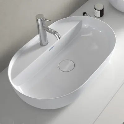 Produktbild von Duravit Luv Aufsatzbecken mit Hahnlochbank 60 x 40 cm