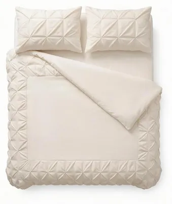 Obrázok produktu pre Sleeptime Border Pintuck béžová 240 x 200/220 cm