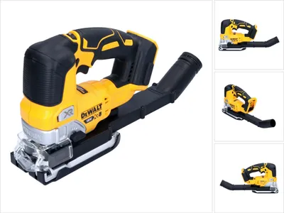 Produktbild von DEWALT DCS334N-XJ, Oberer Griff, Schwarz, Silber, Gelb, 45°, 3200 SPM, 13,5 cm, 2,6 cm