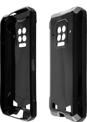 Obrázok produktu pre caseroxx ochranný obal TPU kryt kompatibilný s Doogee S86 Pro, gumená taška na mobilný telefón čierna