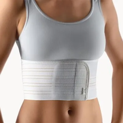 Produktbild von Bort elastischer Rippengürtel für Damen, weiß>>>>Gr. M