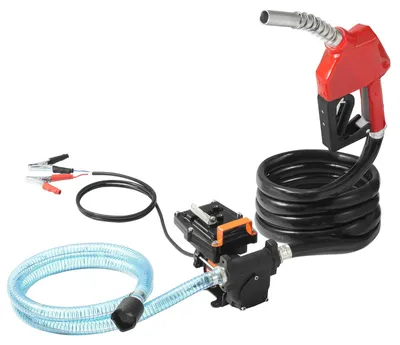 Produktbild von SKYSHALO Dieselpumpe, 12 V DC, 15 GPM, 1/4 PS, elektrisch und tragbar mit Auto-S