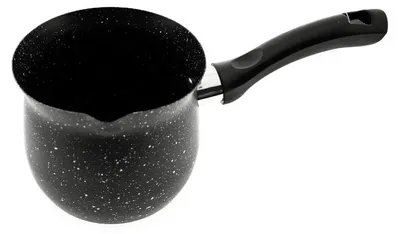 Produktbild von Kaffeekanne, Türkischer Kaffee mit aromatischen Genuss aus Granit in Schwarz 280 ml