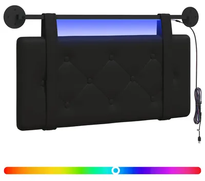 Zdjęcie produktu dla Wezgłowie wiszące Z lampą LED Czarny