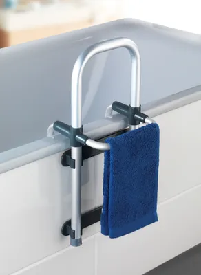 Obrázek produktu pro Secura vana zábradlí, stříbro, hliník