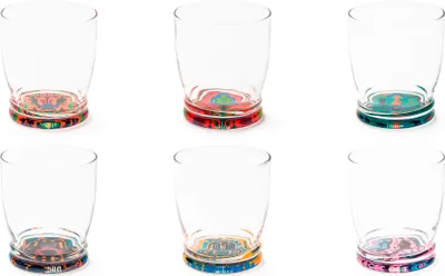 Immagine prodotto di Set di 6 bicchieri da acqua Excelsa New Delhi 34 cl colorati