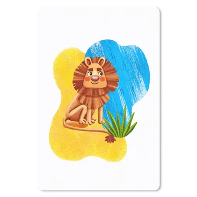 Produktbild von MuchoWow® Mauspad Mousepad Löwe - Wasser - Dschungel 40x60 cm - Mousepads - Maus Mat - Pad - Mausunterlage - Schreibtisch Accesoire