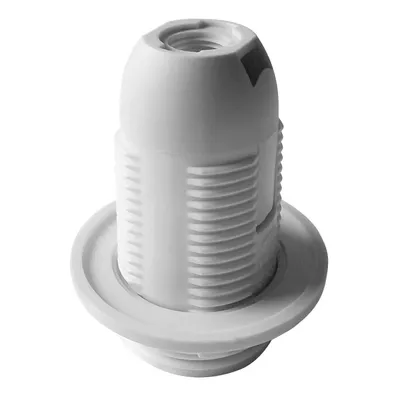 Zdjęcie produktu dla Termoplastyczna oprawka żarówki E14 Virone LH/E14-2/W, z kołnierzem, biała