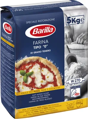 Produktbild von 1x Barilla - Farina di Grano Tenero 0 Mehl - 5kg