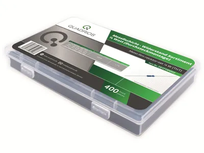 Productafbeelding van QUADRIOS weerstandsset, 201711P002, metaalfolie, 0,25 Watt, ± 1%