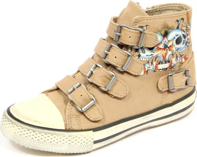 Obrázok produktu pre H0172 tenisky bimba girl ASH beige washed canvas shoes kids