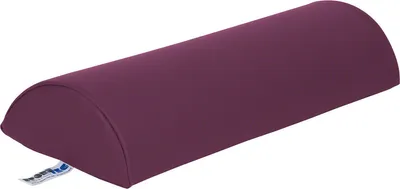 Zdjęcie produktu dla Poduszka pozycjonująca z półrolki z pokrowcem z imitacji skóry 50x18x9 cm