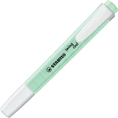 Produktbild von Textmarker - STABILO swing cool Pastel Edition - Einzelstift - Hauch von Minzgrün