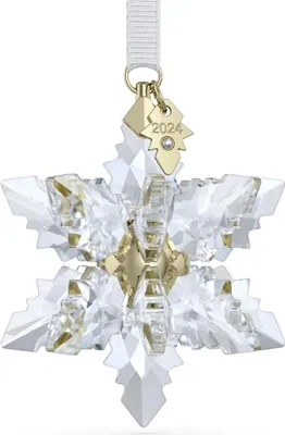Produktbild von Swarovski Ornament Annual Edition 3D 2024 Transparent/Champagne Gold 5674347