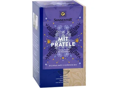 Obrázek produktu pro Štěstí je mít přátelé bylinná směs s kořením27 g SONNENTOR