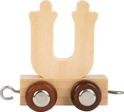 Produktbild von Buchstabenzug Holz Ü