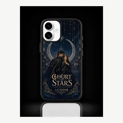 Produktbild von iPhone 16 Hülle Handyhülle Schutzhülle Case mit Sternenhof Motiv – LUNØIR ©