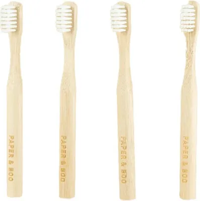 Produktbild von ShampooBars Bamboo Zahnbürste Kinder (4 Stück)
