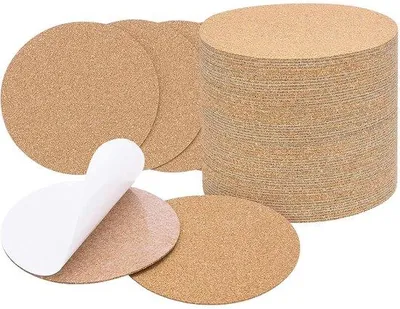 Zdjęcie produktu dla Samoprzylepne podkładki – antypoślizgowe – zestaw 20 sztuk – materiały naturalne