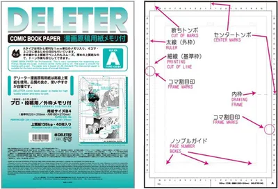Productafbeelding van Manga Papier B4 135kg