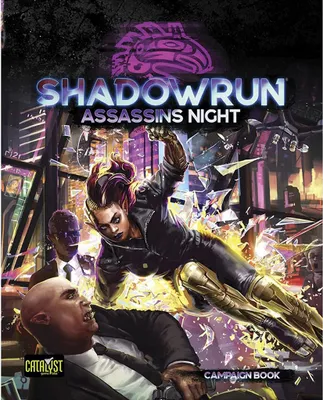 Zdjęcie produktu dla Shadowrun Assassins Night - Tabletop-Rollenspiel - ENG Edition