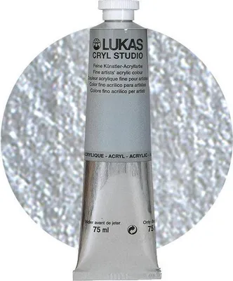 Obrázok produktu pre Lukas Cryl Studio Akrylová farba Silver 75 ml 1 ks