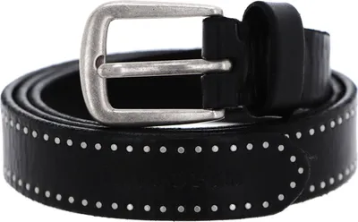 Produktbild von Marc O'Polo Leder Gürtel Hemma - Rivet Ladies' Belt W90 Black schwarz