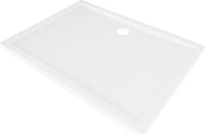 Produktbild von Mexen Flow rechteckige Duschwanne slim 110 x 90 cm, weiß glänzend - 46R109011