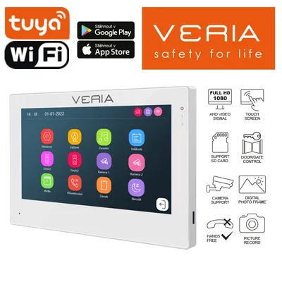 Obrázek produktu pro LCD monitor videotelefonu VERIA 3001-W bílý