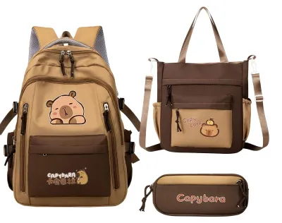 Image de Sac à dos pour filles, étui à crayons étanche