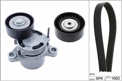 Produktbild von INA 529 0307 10 Keilrippenriemensatz für BMW 5 Touring (F11)