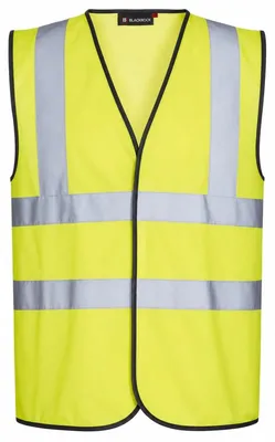 Productafbeelding van Veiligheidsvest hesje reflecterend - Hi-vis - Geel/oranje - Unisex