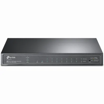 Produktbild von TP-Link Omada SG2210P Netzwerk-Switch Managed L2/L2+ Gigabit Ethernet (10/100/1000) Power over Ethernet (PoE) Schwarz