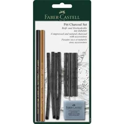 Produktbild von Faber-Castell Pitt, Multi, Schwarz, 10 Stück(e)