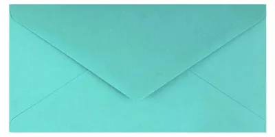 Obrázek produktu pro Modré tyrkysové obálky 120g DL 10 ks