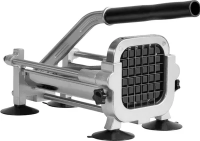 Obrázek produktu pro Kráječ na brambory 13 mm - Profesionální kráječ na hranolky a zeleninu - Nůž z nerezové oceli - 40x24x34cm - Na domácí hranolky