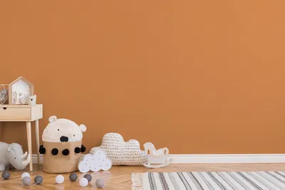 Produktbild von A.S. Creation Kinderzimmertapete Little Love Vliestapete einfarbig orange
