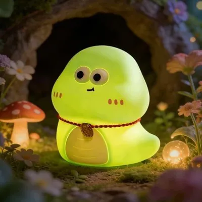 Zdjęcie produktu dla Lampka nocna LED wąż silikonowa 7 kolorów dotykowa dla dzieci