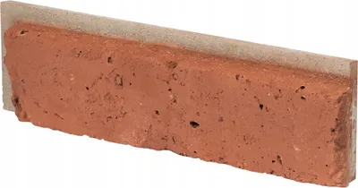 Produktbild von STEGU Monsanto 1 Klinkerriemchen rot 15-30x7 cm,8 cm Wandverkleidung Ziegeloptik