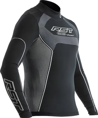 Produktbild von RST Tech X Coolmax (Polyesterfasern) Funktionsshirt, schwarz/grau, M/L