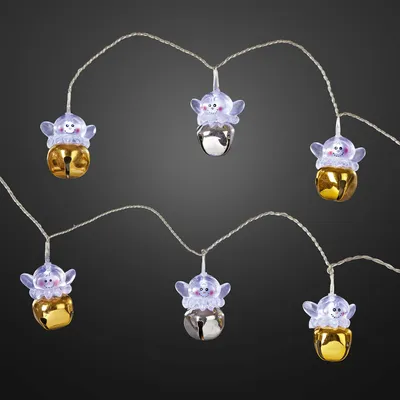 Produktbild von 12-tlg. LED-Lichterkette Engel