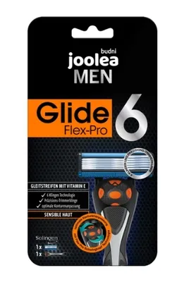 Obrázek produktu pro Joolea Muži Glide Flex-Pro 6, Holicí Strojek pro Citlivou Pokožku + Náhradní Náplň
