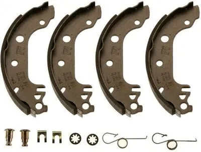 Produktbild von TRW Bremsbackensatz Trommelbremse Hinten für FORD FIESTA I (GFBT) 178mm GS6139