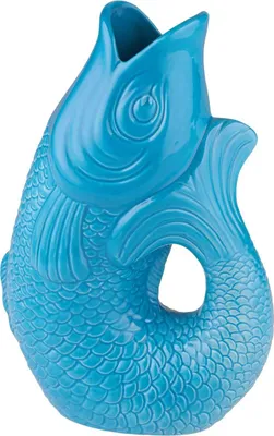 Produktbild von Gift Company Monsieur Carafon Vase / Karaffe Fisch S lagoon 1,2l