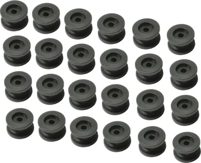 Produktbild von 24 Stück - Rundknopf für 6 - 8 mm Expanderseil - Planenknopf