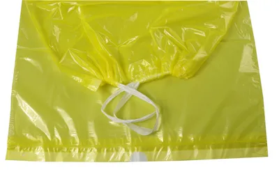 Produktbild von DEISS PREMIUM gelber Sack, Müllsäcke mit Zugband 90 Liter, 5 Rollen - 125 Stück