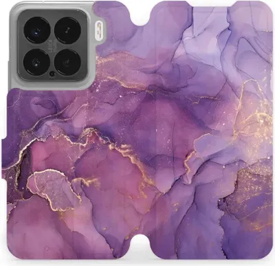 Produktbild von Handyhülle mit klappe für Xiaomi 15, Mobiwear Book, Violett